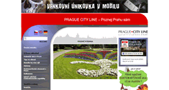 Desktop Screenshot of praguecityline.cz